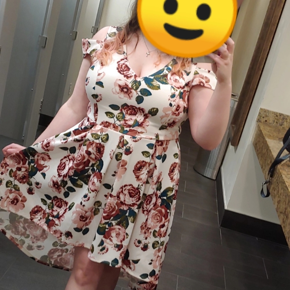 Charlotte Russe Flower Dress